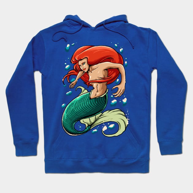 Mermaid Hoodie by mrgeek